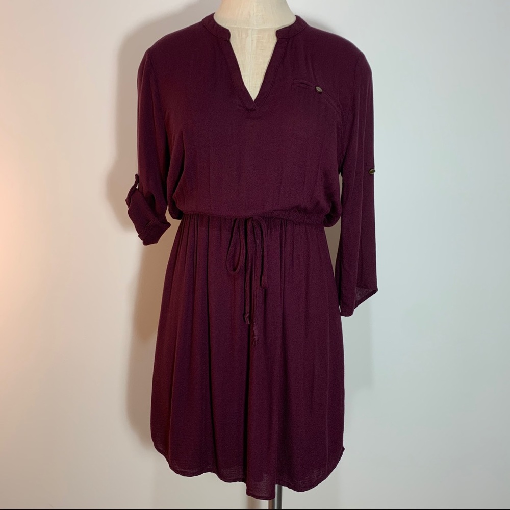 BeBop Dress with Roll Tab Sleeves - Picture 10 of 10